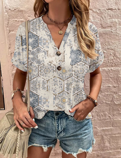 Fresco e femminile Camicia