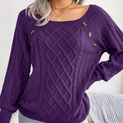 Maglione dal design curato