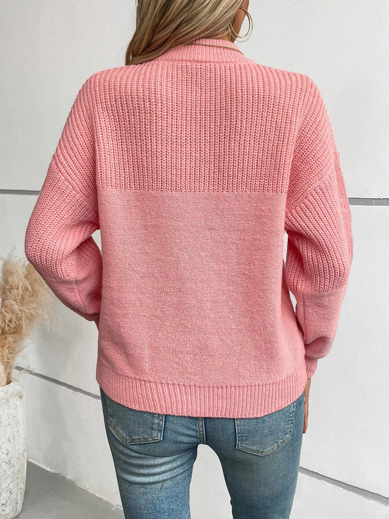 Maglione dal design curato