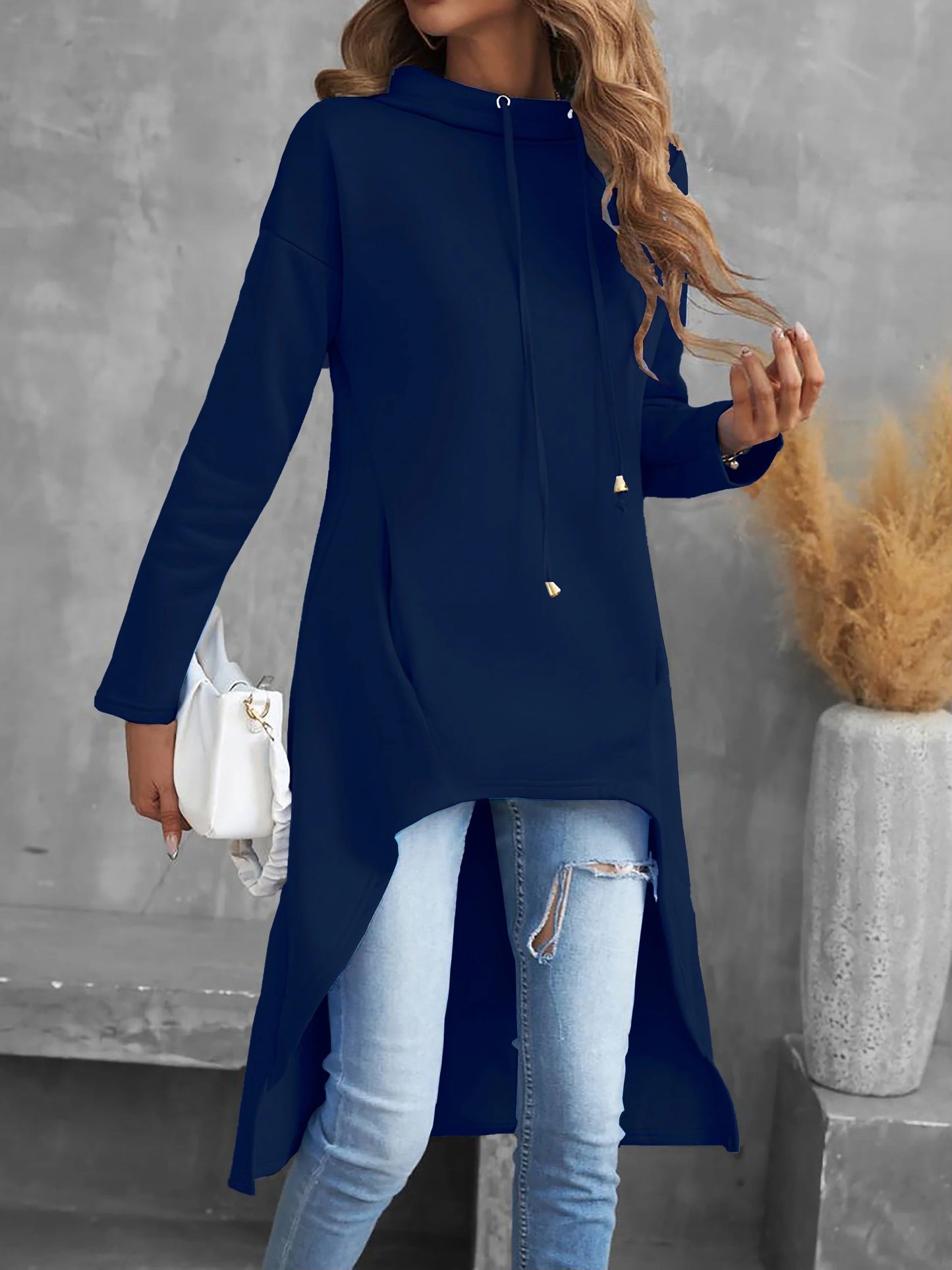 Morbido e sofisticato Felpa con cappuccio