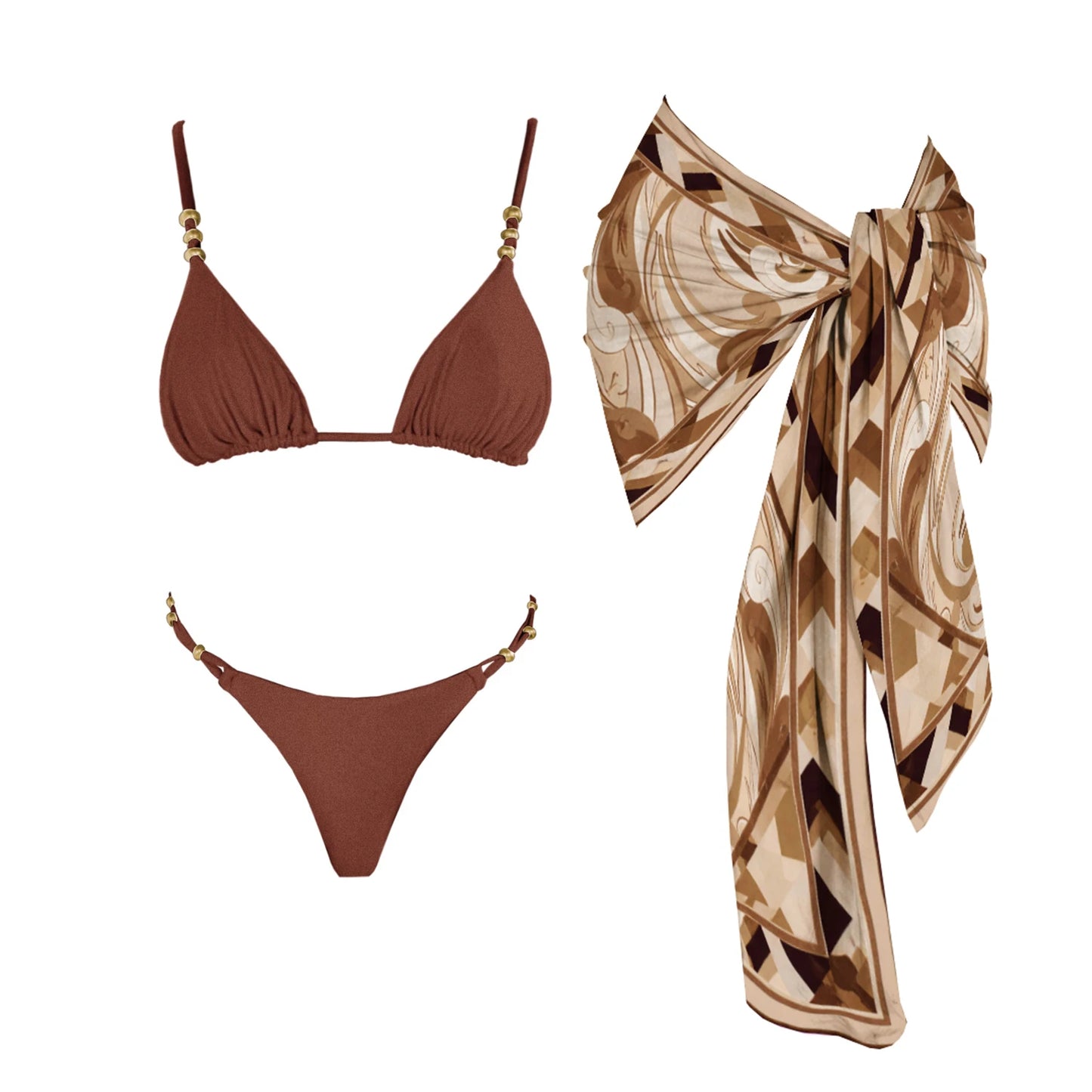 Inspired Bathing Suit With a Contemporary Edge