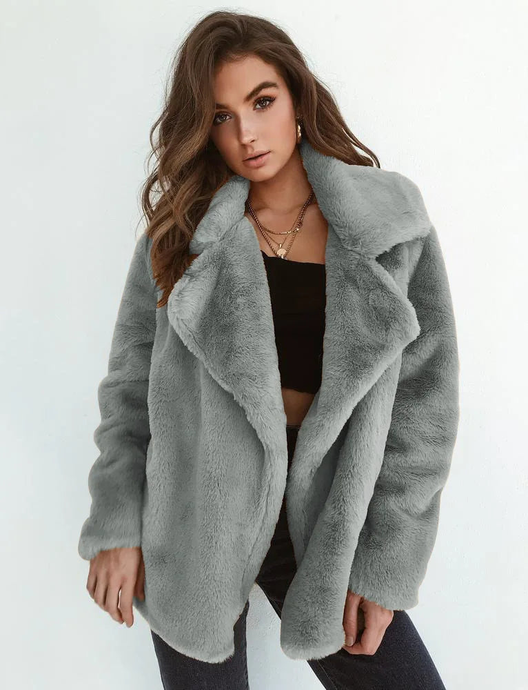 LP | caldo cappotto di peluche