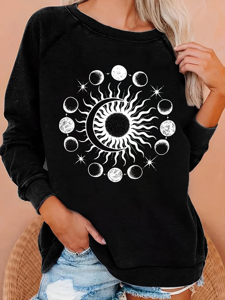 Moderno e minimalista Felpa con cappuccio