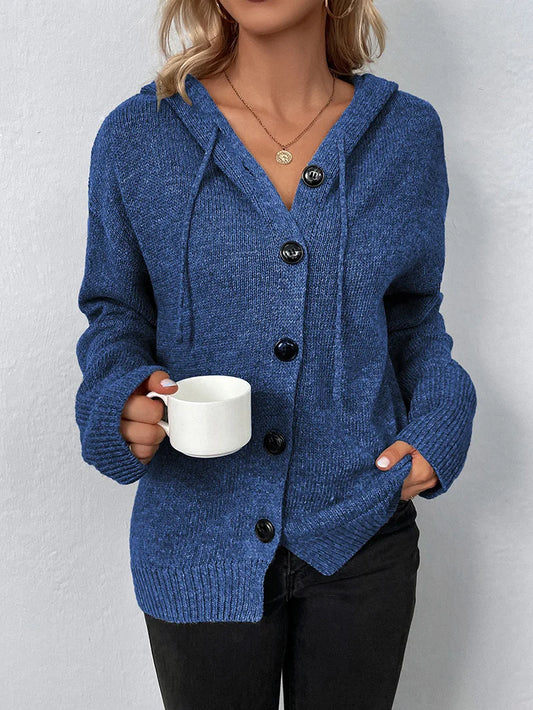 LP | Accogliente cardigan con cappuccio