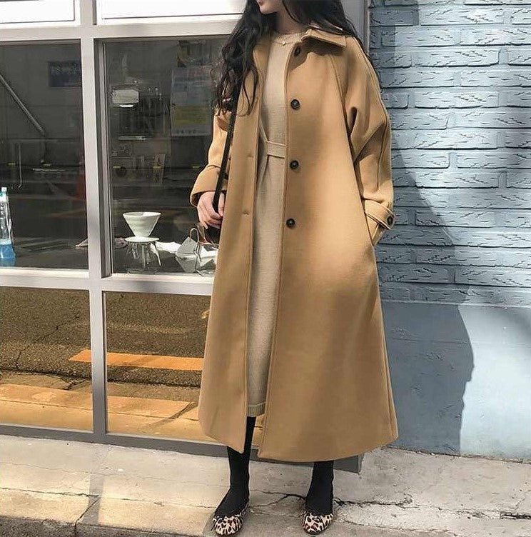 LP | cappotto lungo da donna di tendenza
