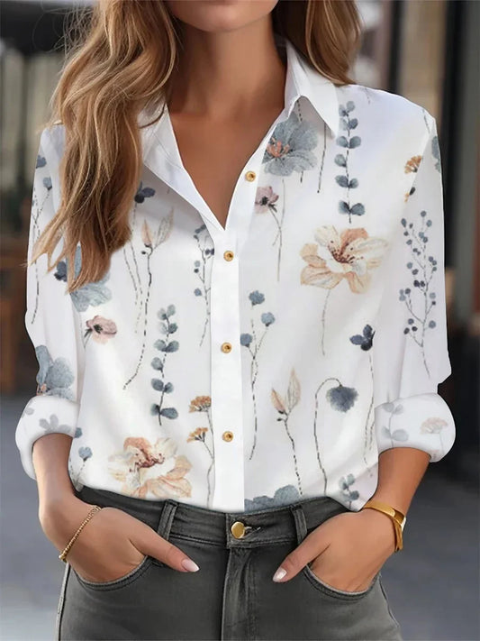 Moderno e minimalista Camicia