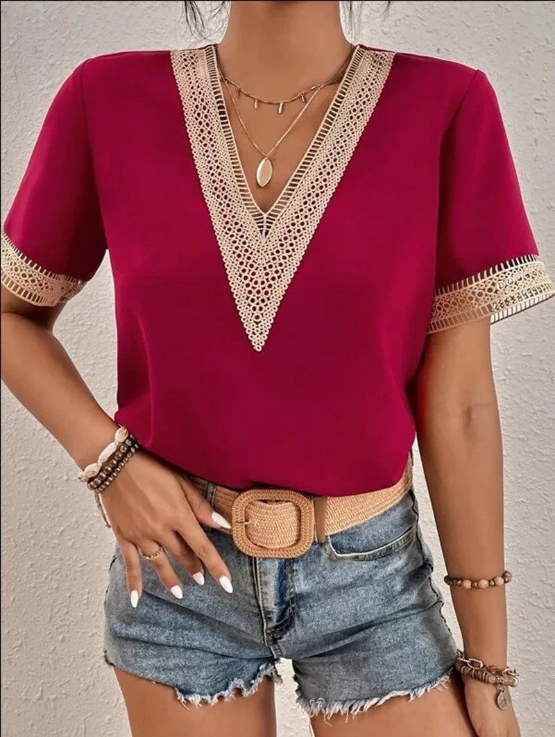 Moderno e minimalista Camicia