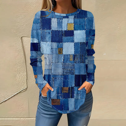 Moderno e minimalista Camicia