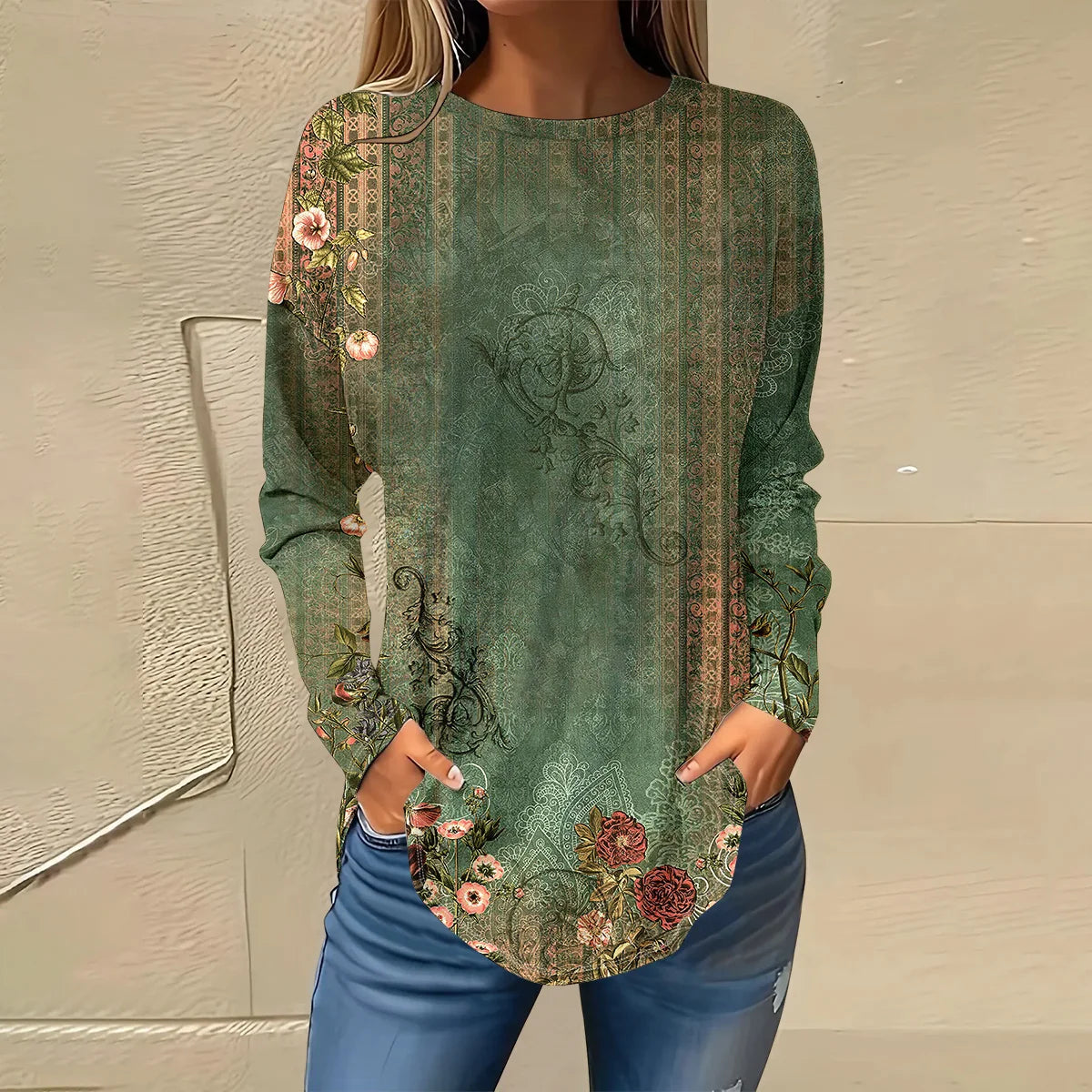 Moderno e minimalista Camicia