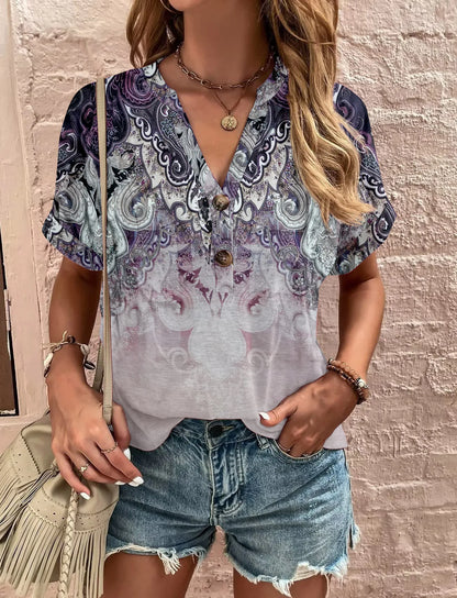 Fresco e femminile Camicia