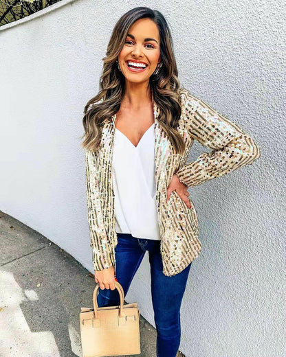 LP | Blazer con glitter