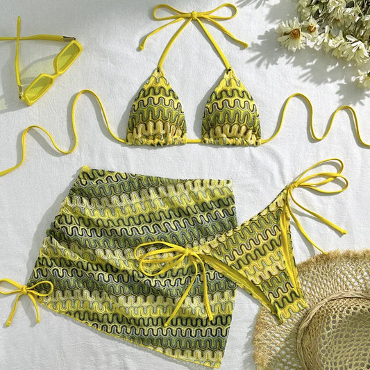 Beautifully Finished Bathing Suit in a Timeless Design