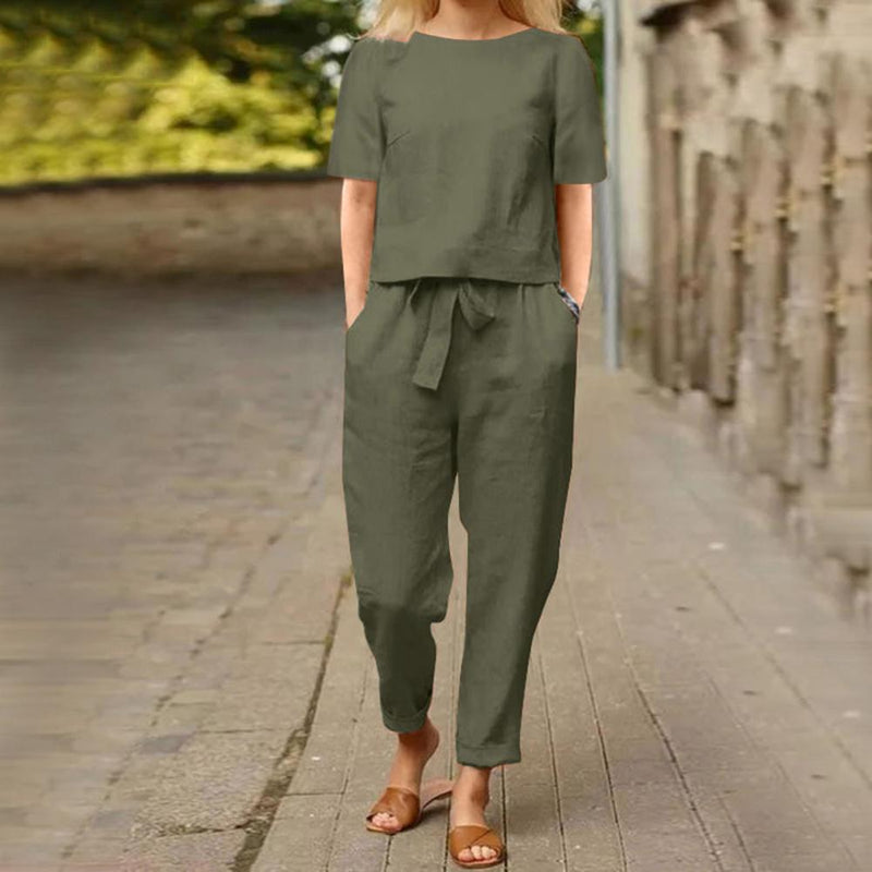 ER | Elegante e colorato set estivo a 2 pezzi