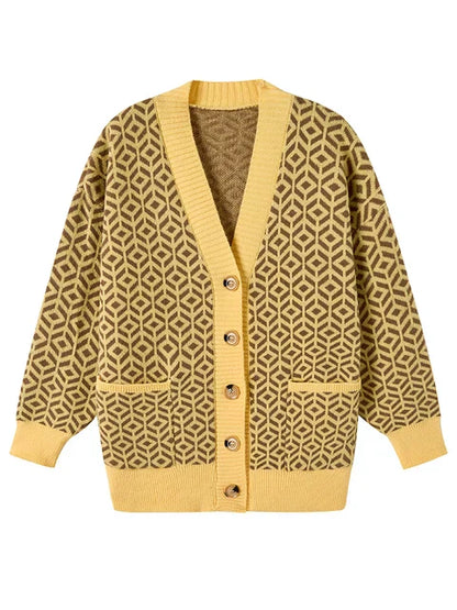 LP | Elegante cardigan in maglia con abbottonatura