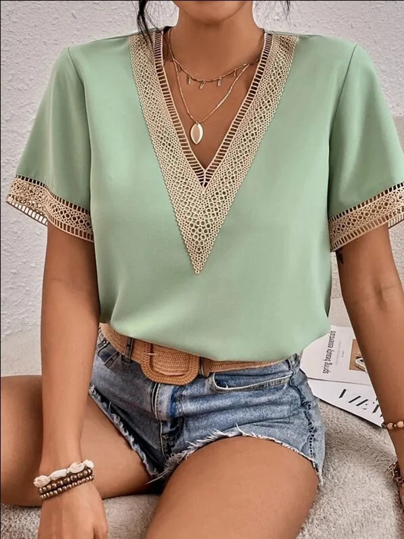 Moderno e minimalista Camicia