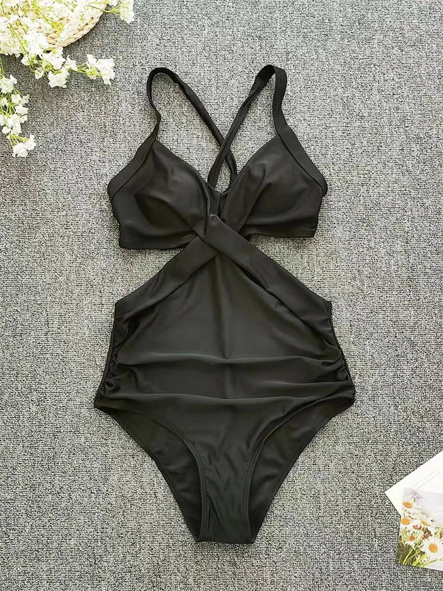 Beautifully Finished Monokini in a Timeless Design
