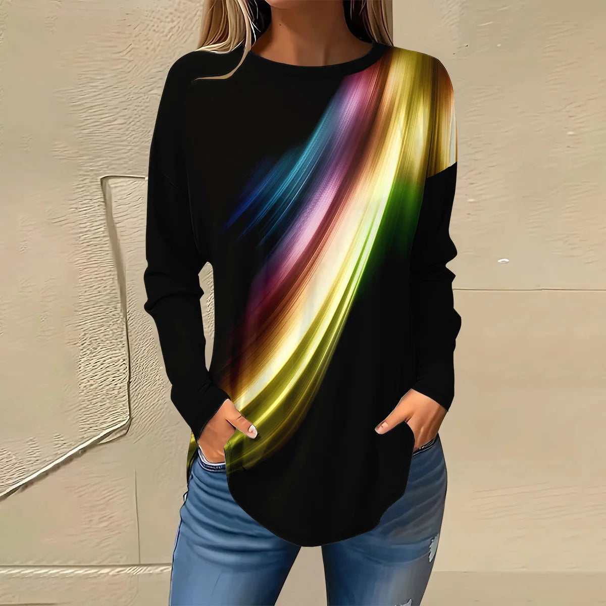 Moderno e minimalista Camicia