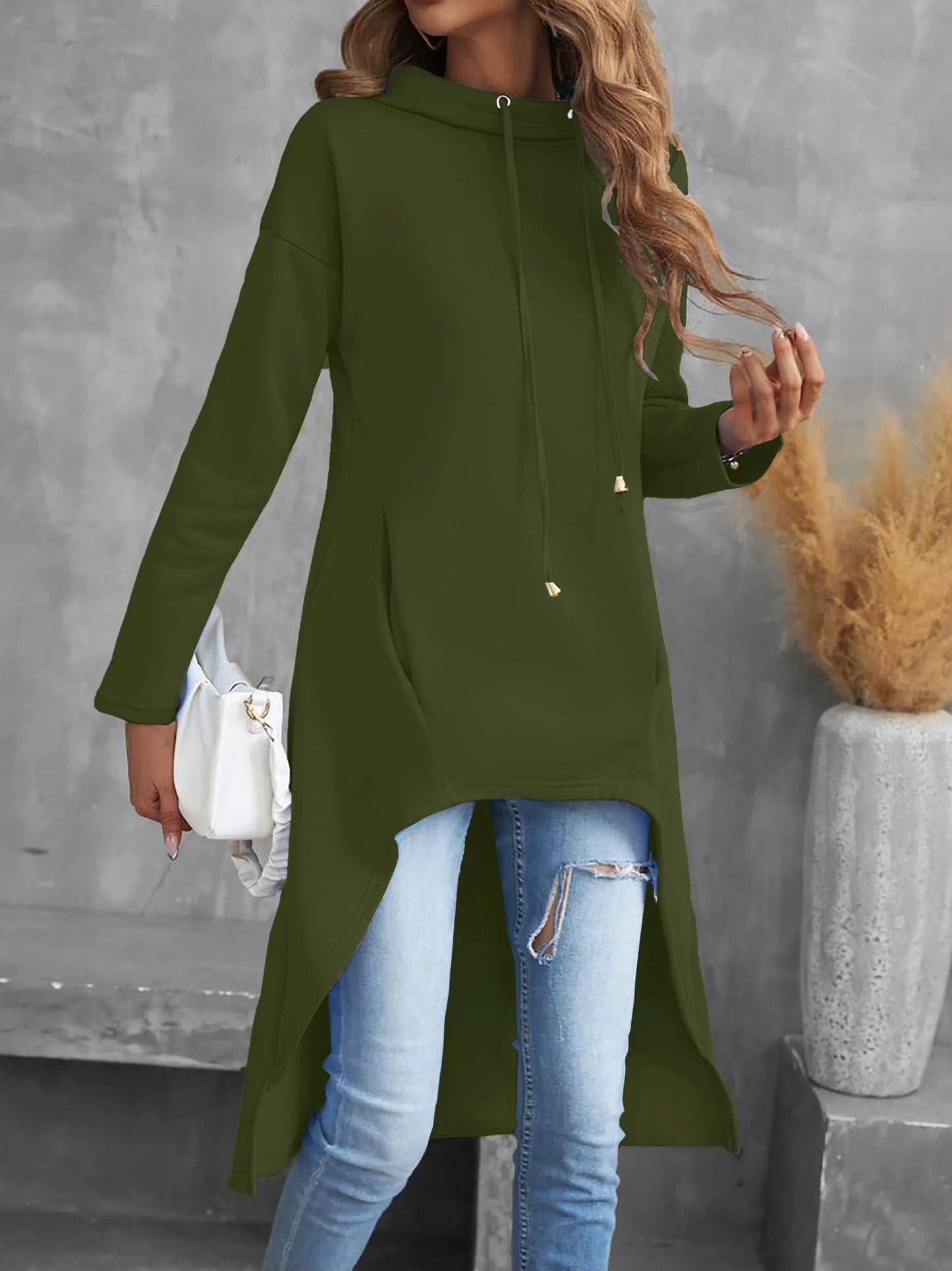 Morbido e sofisticato Felpa con cappuccio