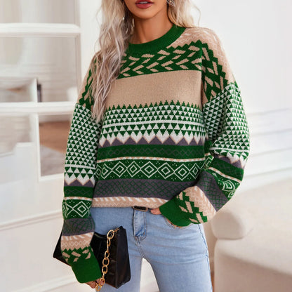 Maglione in stile vintage senza tempo