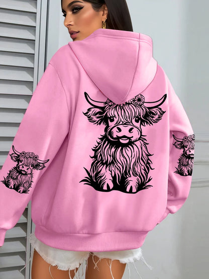 Lussuoso e aggraziato Felpa con cappuccio