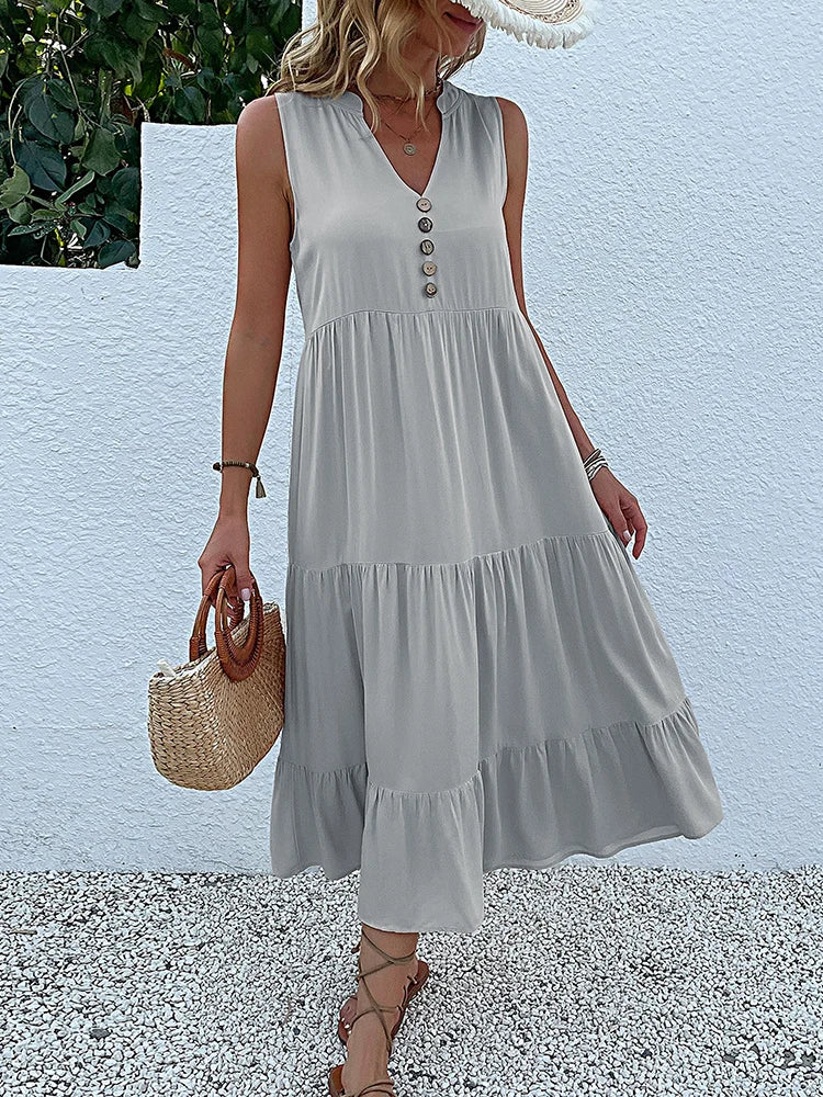 Fresco e casual Abito