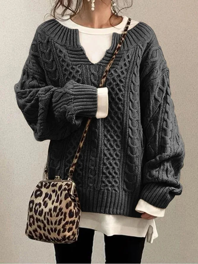 Maglione in stile vintage senza tempo