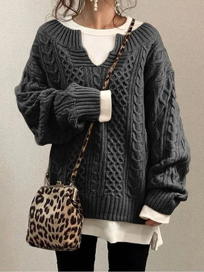 Maglione in stile vintage senza tempo