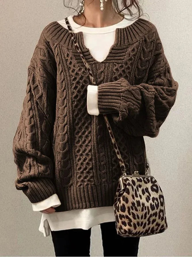 Maglione in stile vintage senza tempo