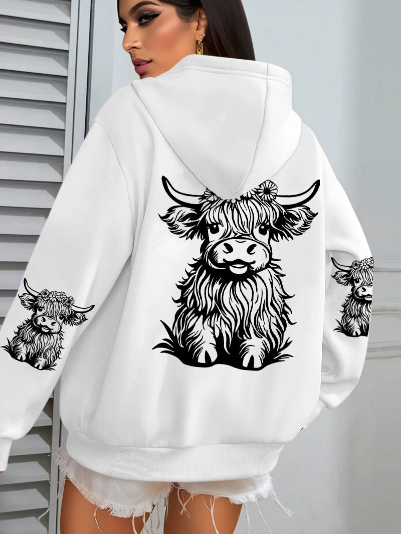 Lussuoso e aggraziato Felpa con cappuccio