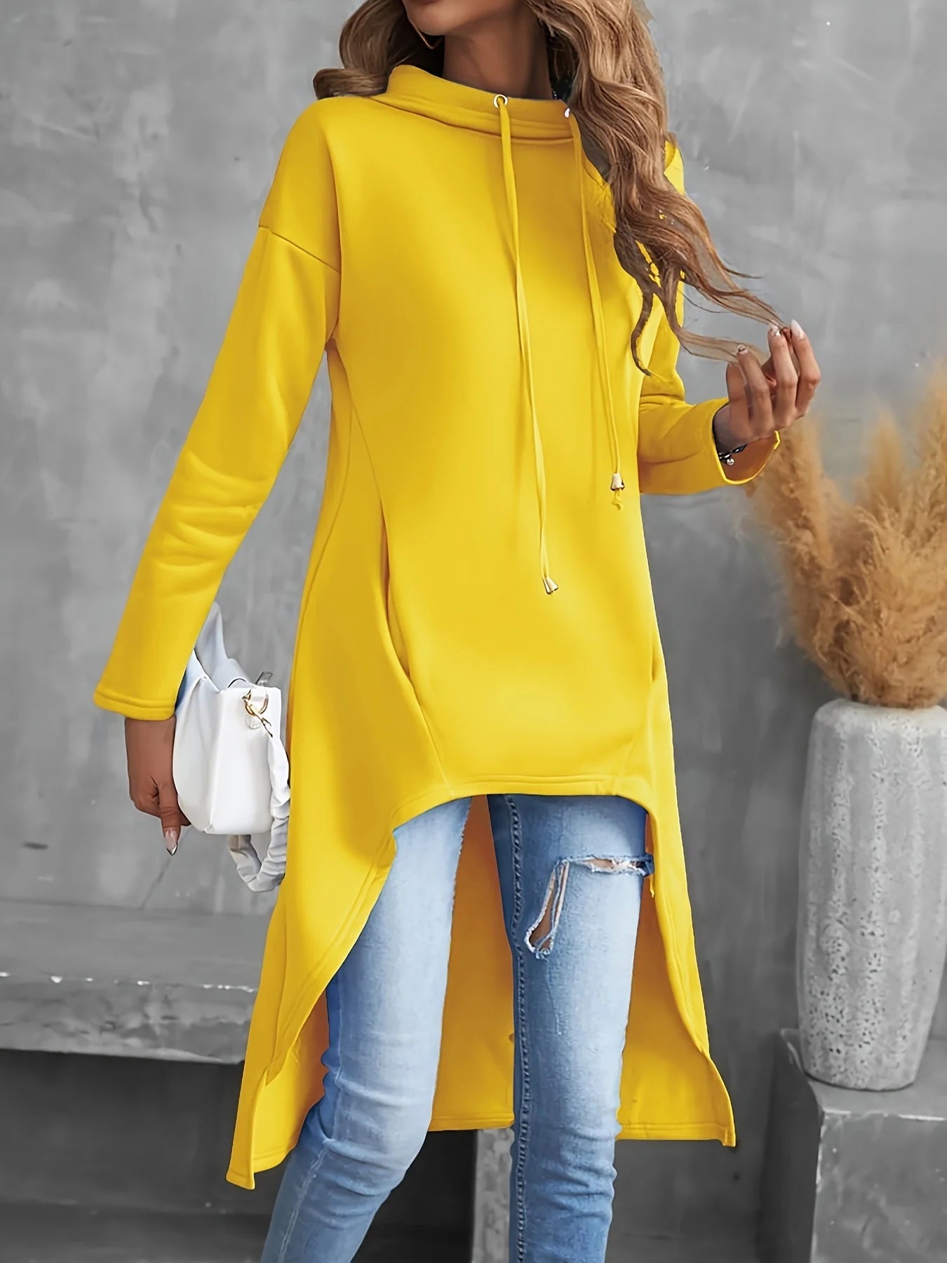 Morbido e sofisticato Felpa con cappuccio