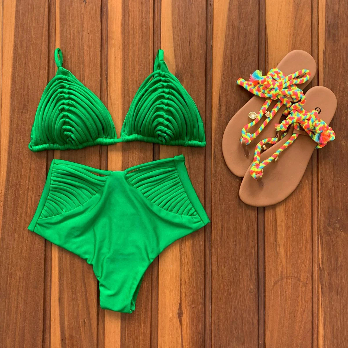 Inspired Bathing Suit With a Contemporary Edge