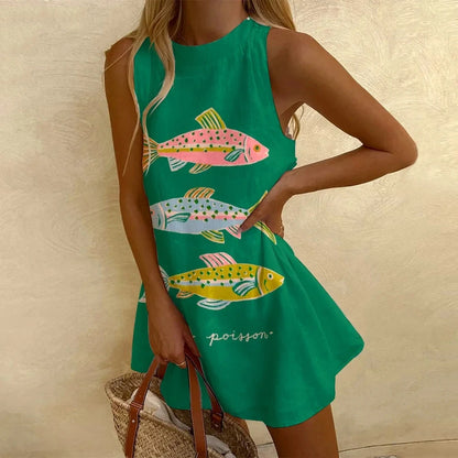 Fresco e casual Abito