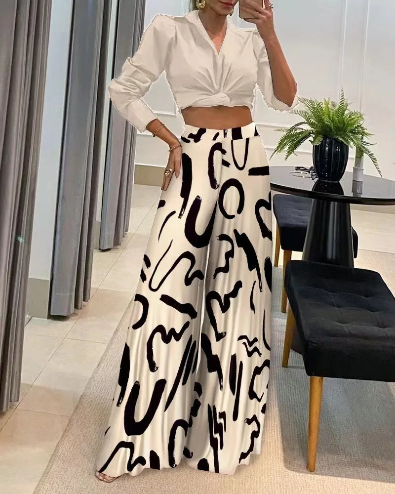 Sottile ed elegante Pantaloni