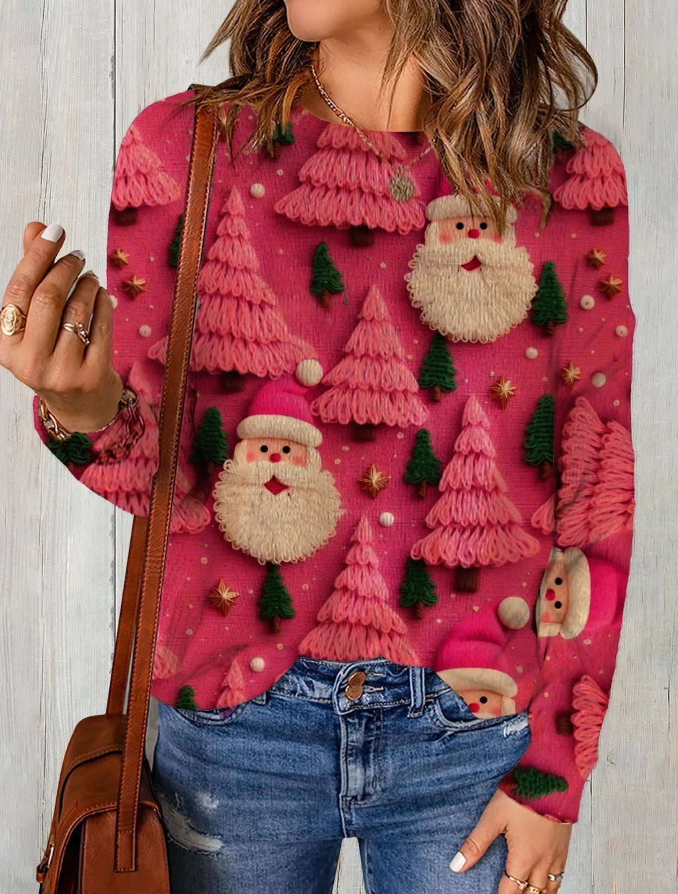 Maglione dal design curato