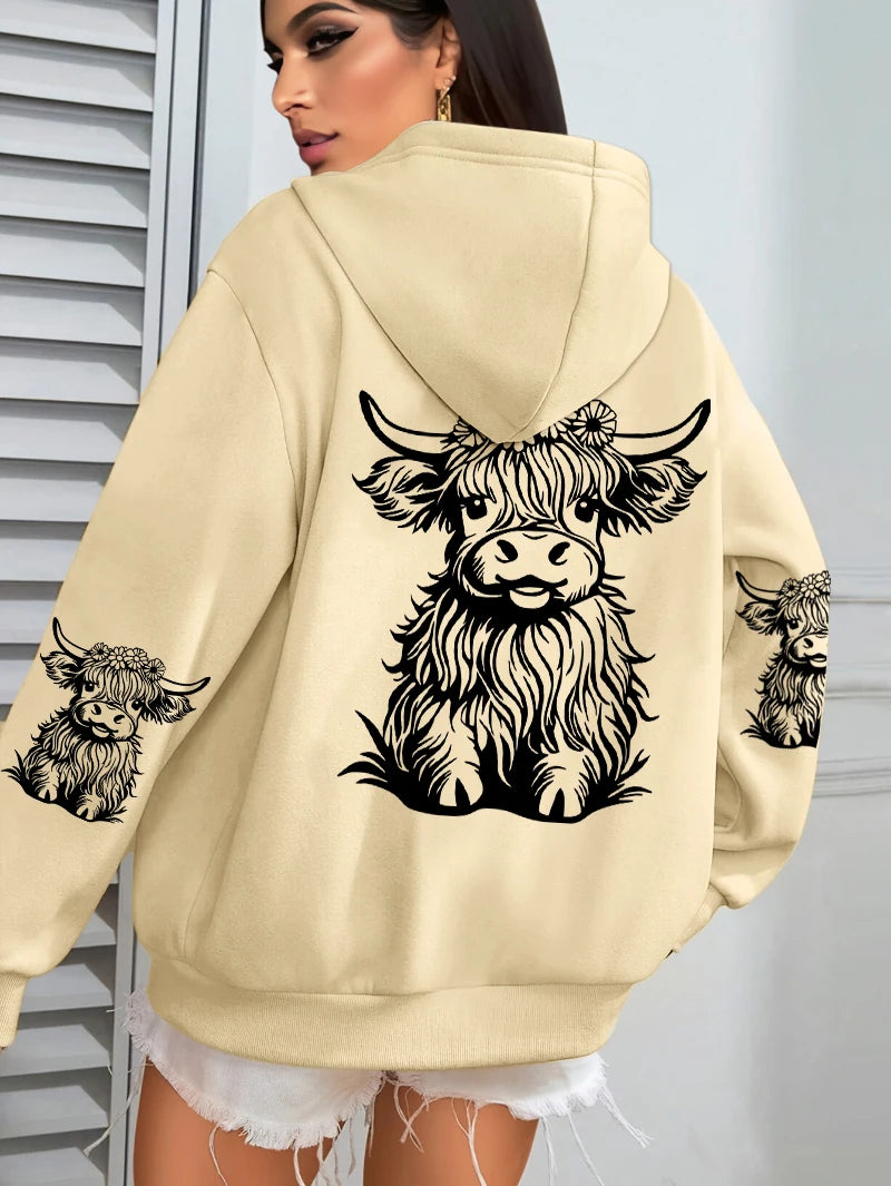 Lussuoso e aggraziato Felpa con cappuccio