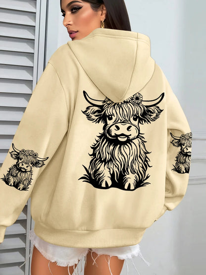 Lussuoso e aggraziato Felpa con cappuccio