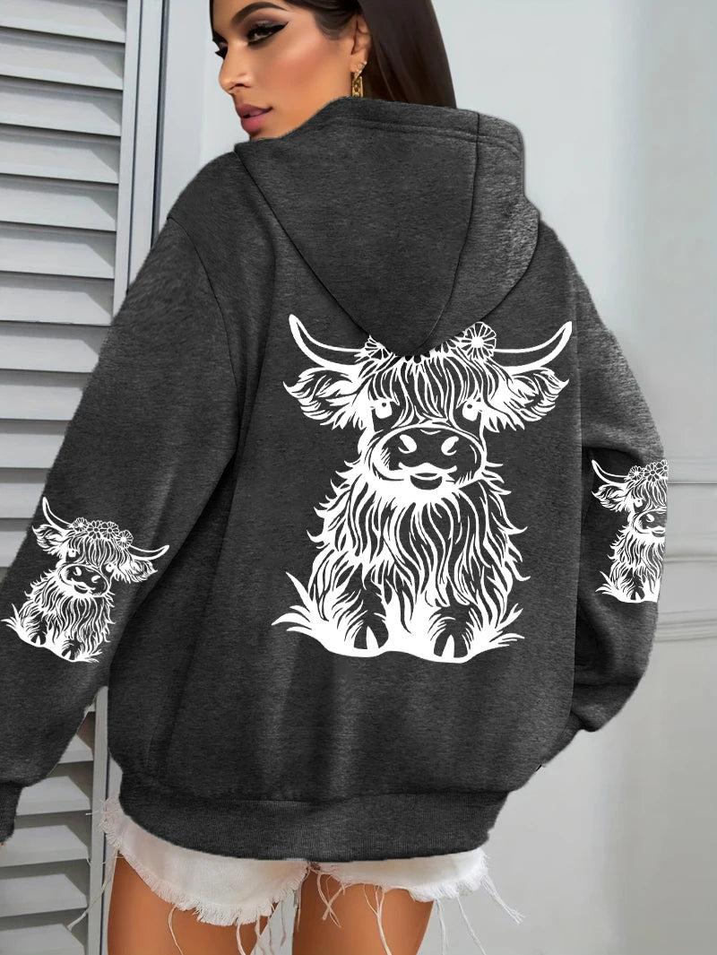 Lussuoso e aggraziato Felpa con cappuccio