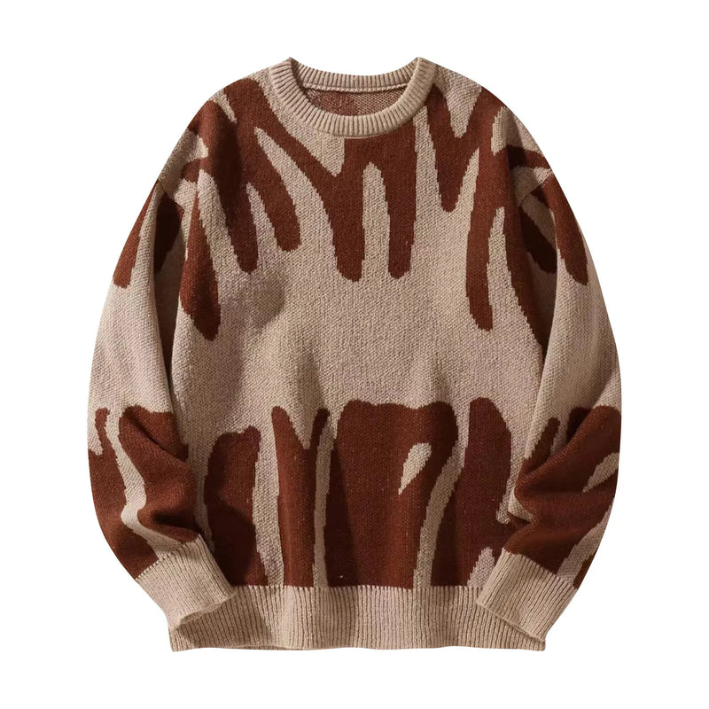 Maglione dal design curato