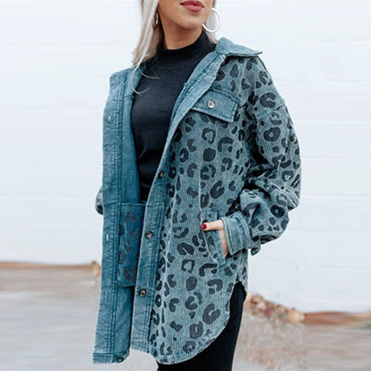 LP | SannesJacket I Giacca con stampa animalier da donna