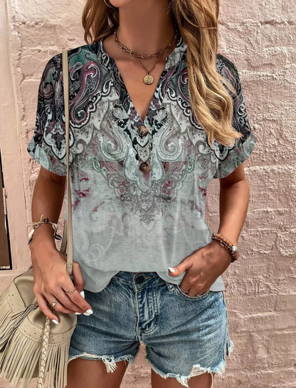 Fresco e femminile Camicia