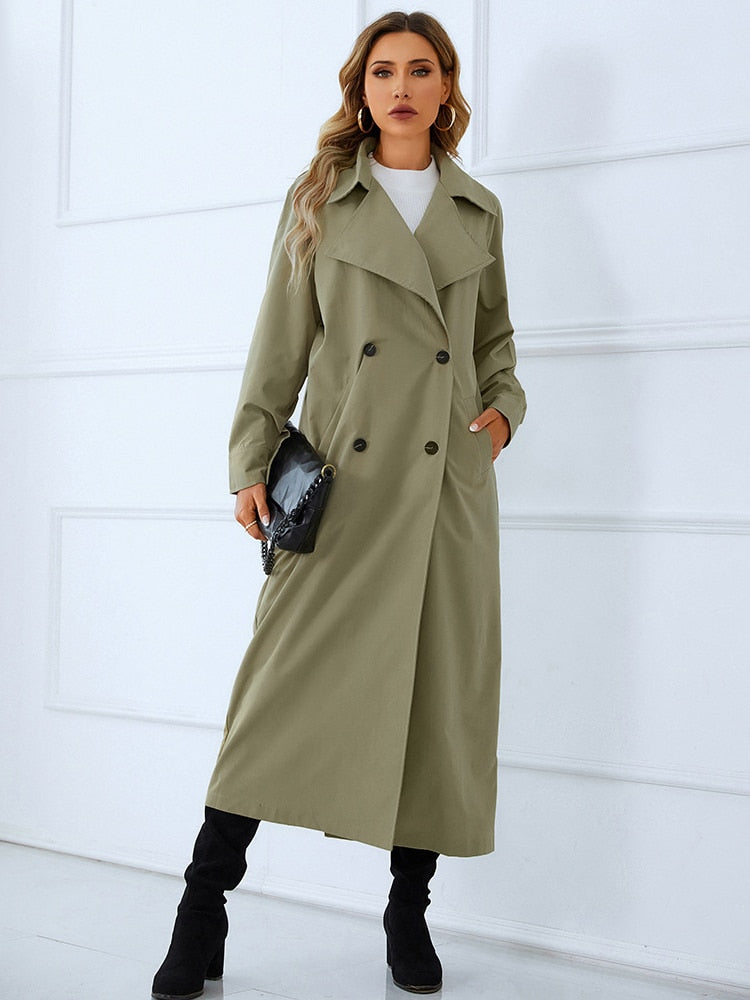 LP | Cappotto lungo da donna per l'autunno
