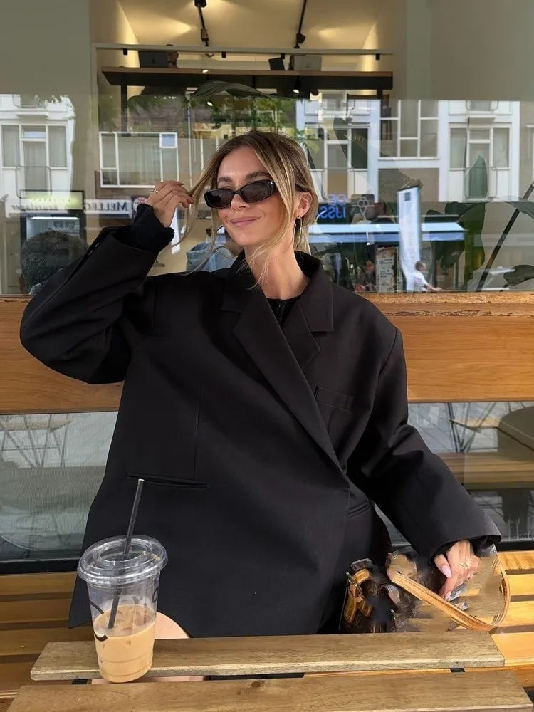 LP | Blazer oversize con un tocco di stile