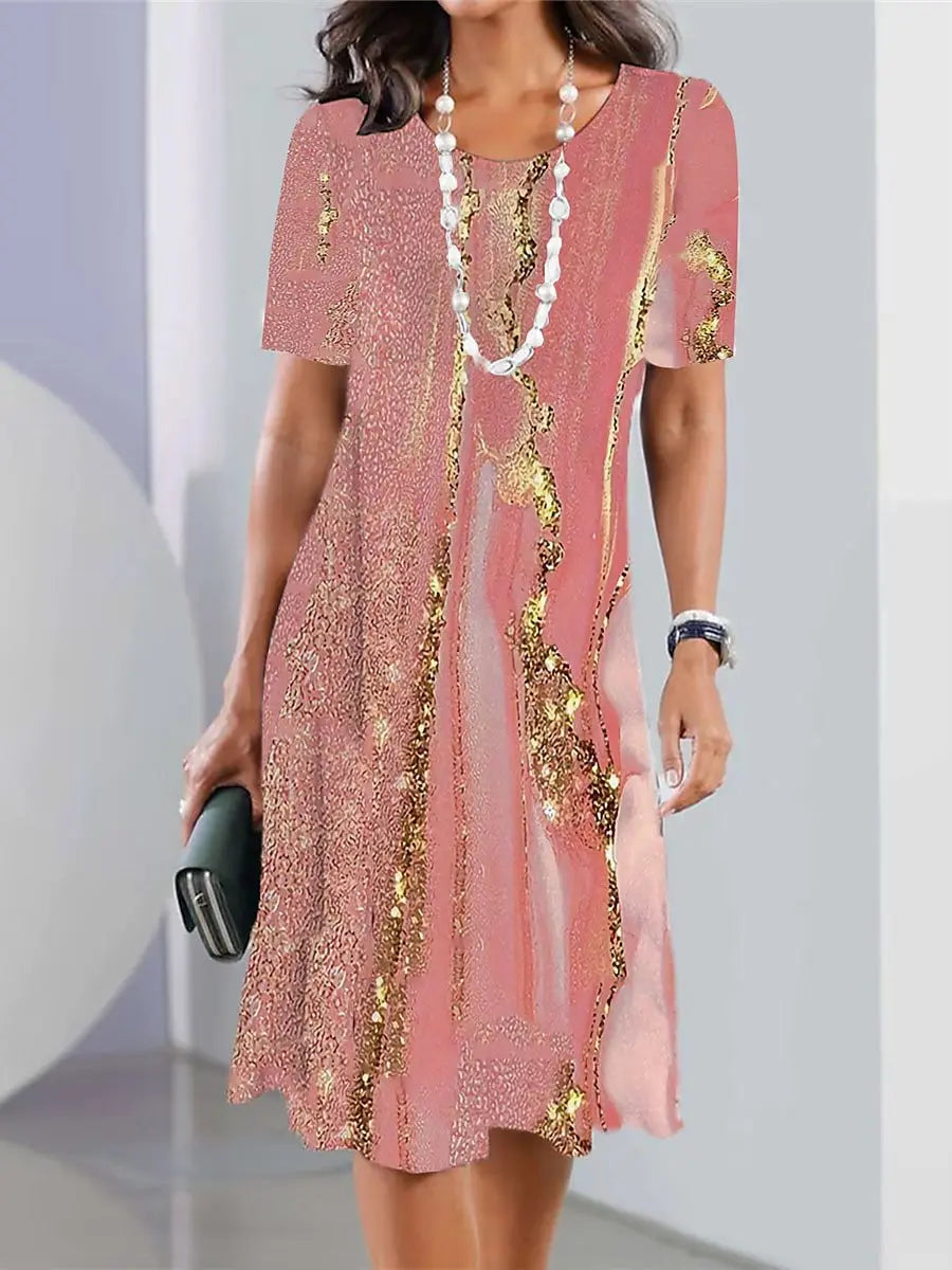 ER | Abiti da donna con stampa vintage