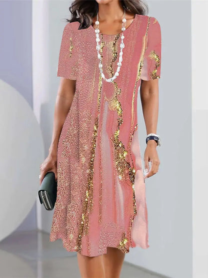 ER | Abiti da donna con stampa vintage