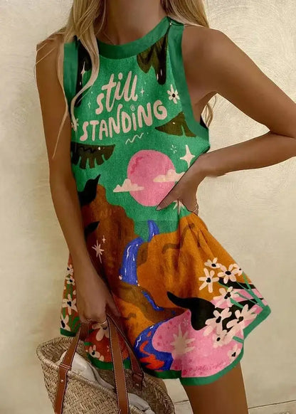 Fresco e casual Abito