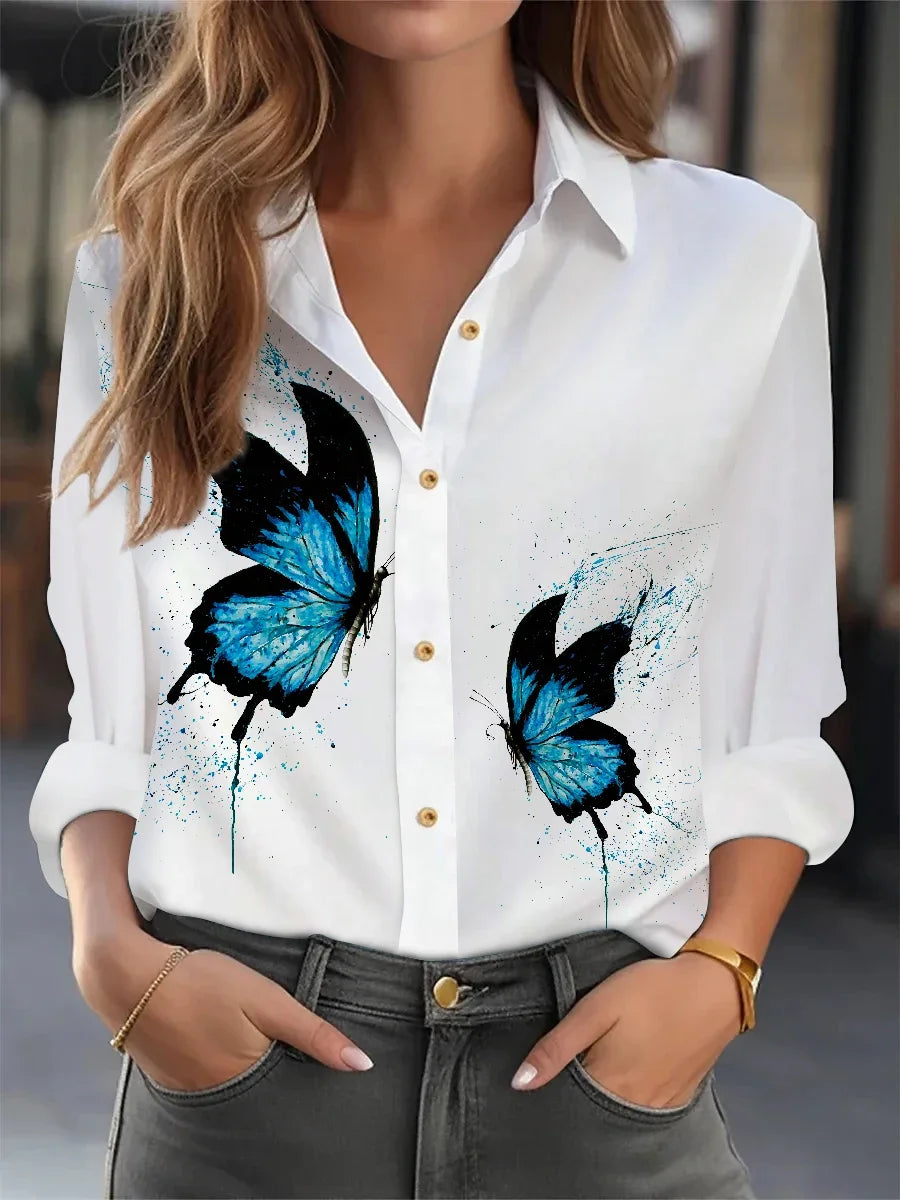 Moderno e minimalista Camicia