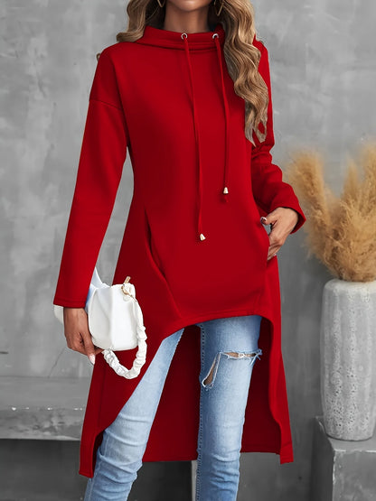 Morbido e sofisticato Felpa con cappuccio