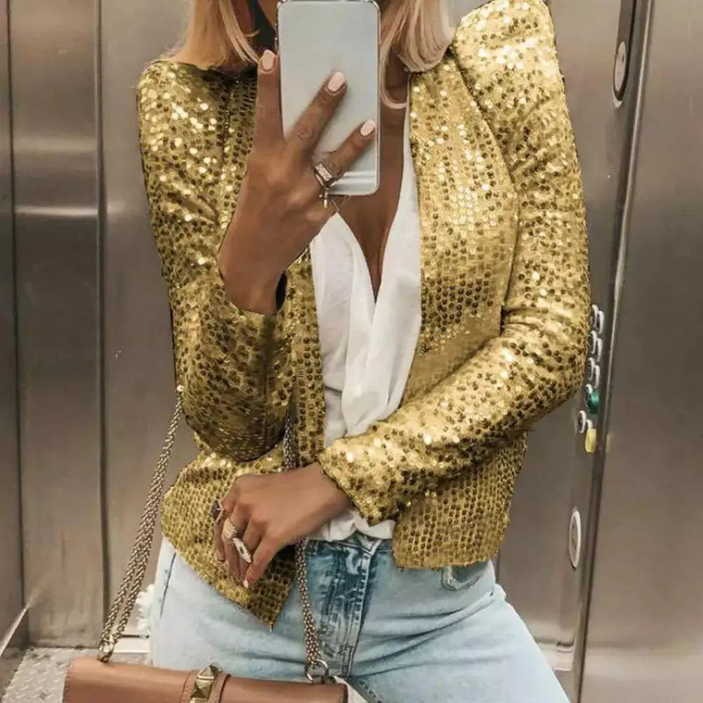 LP | blazer elegante in paillettes