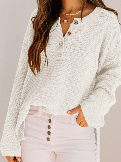 Maglione dal design curato