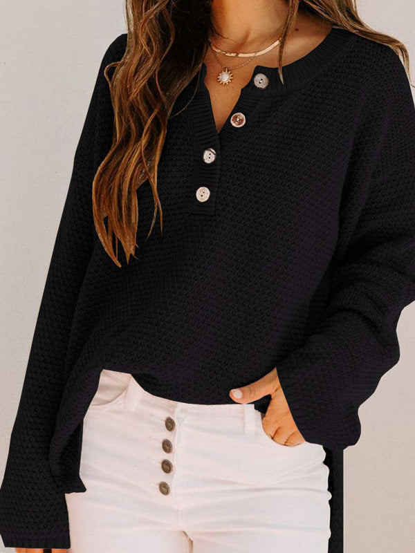 Maglione dal design curato
